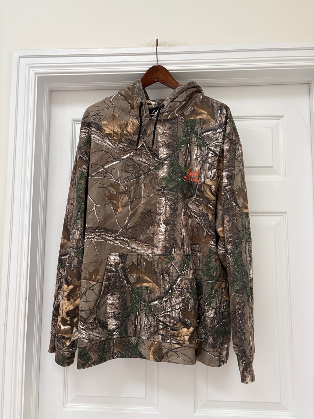 Realtree Camo Hooded Sweatshirt men’s plus size